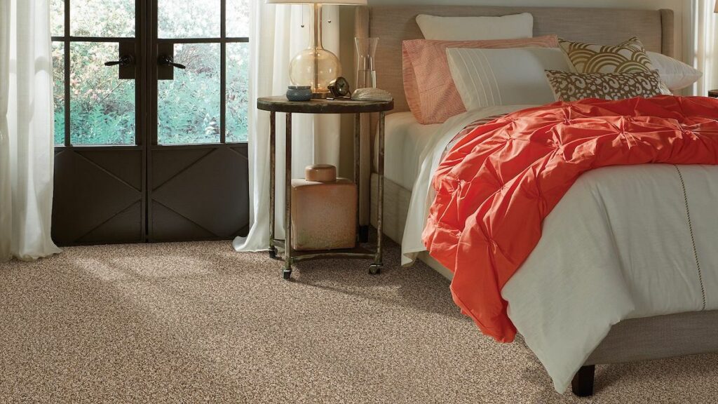 Bedroom carpet flooring | A & S Carpet Collection