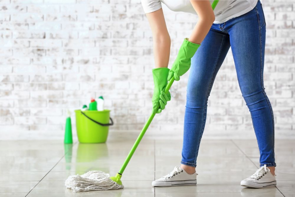 Tile floor cleaning | A & S Carpet Collection